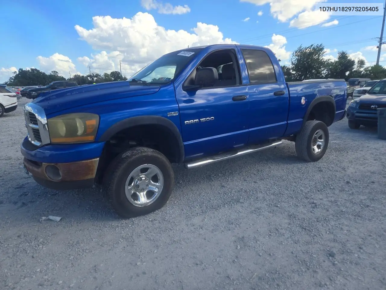 DODGE RAM 2007, VIN 1D7HU18297S205405