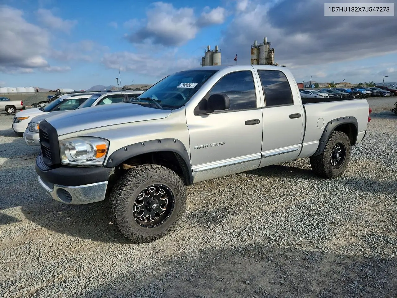 DODGE RAM 2007, VIN 1D7HU182X7J547273