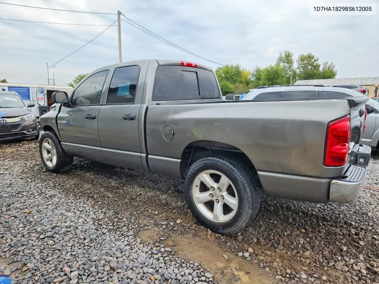 2008 DODGE RAM VIN 1D7HA18298S612005 — фото 2