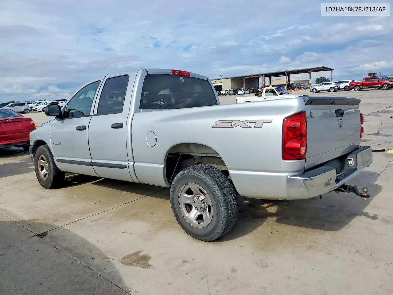 2008 DODGE RAM VIN 1D7HA18K78J213468 — фото 2