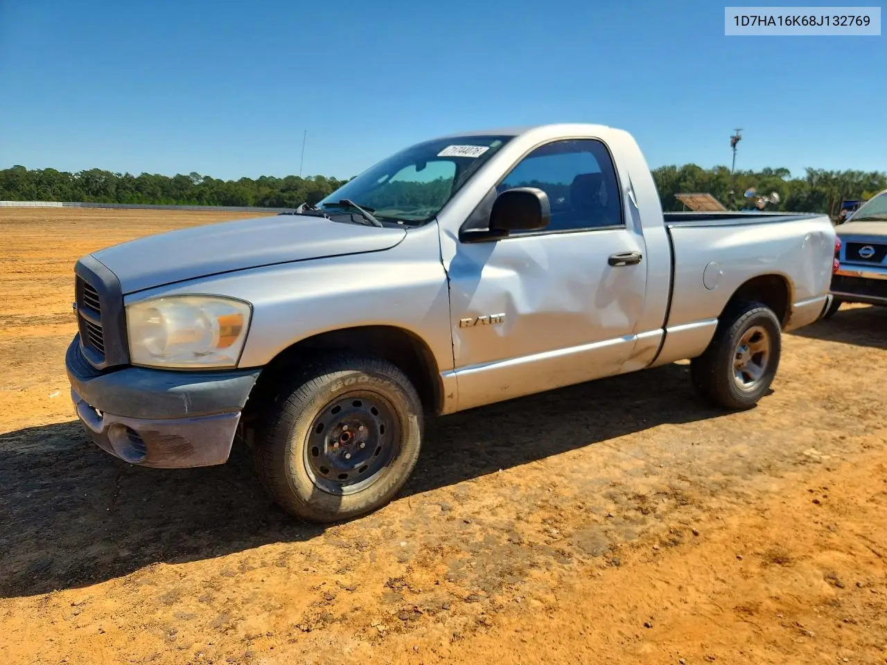 DODGE RAM 2008, VIN 1D7HA16K68J132769