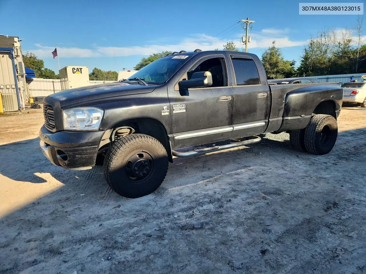 DODGE RAM 2008, VIN 3D7MX48A38G123015