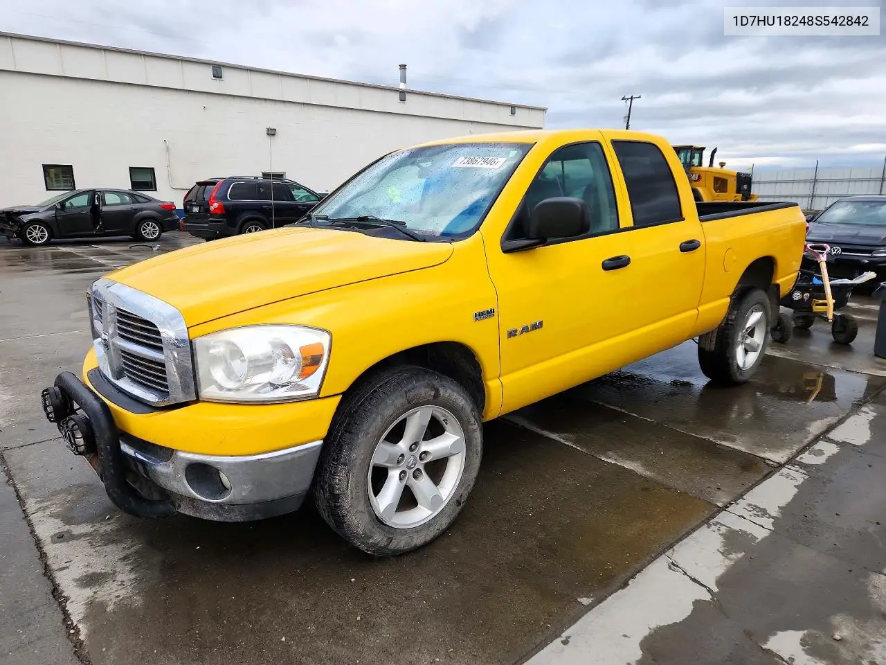 DODGE RAM 2008, VIN 1D7HU18248S542842