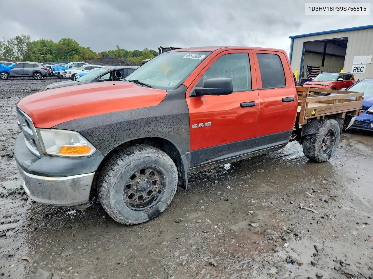 DODGE RAM 2009, VIN 1D3HV18P39S756815