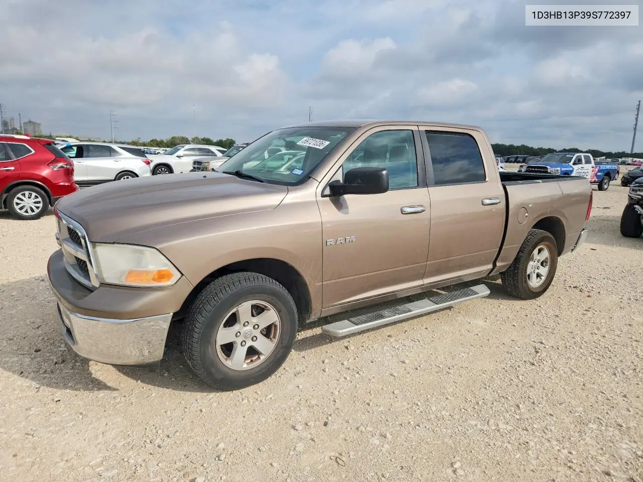 DODGE RAM 2009, VIN 1D3HB13P39S772397