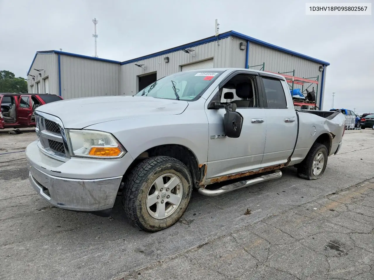 DODGE RAM 2009, VIN 1D3HV18P09S802567