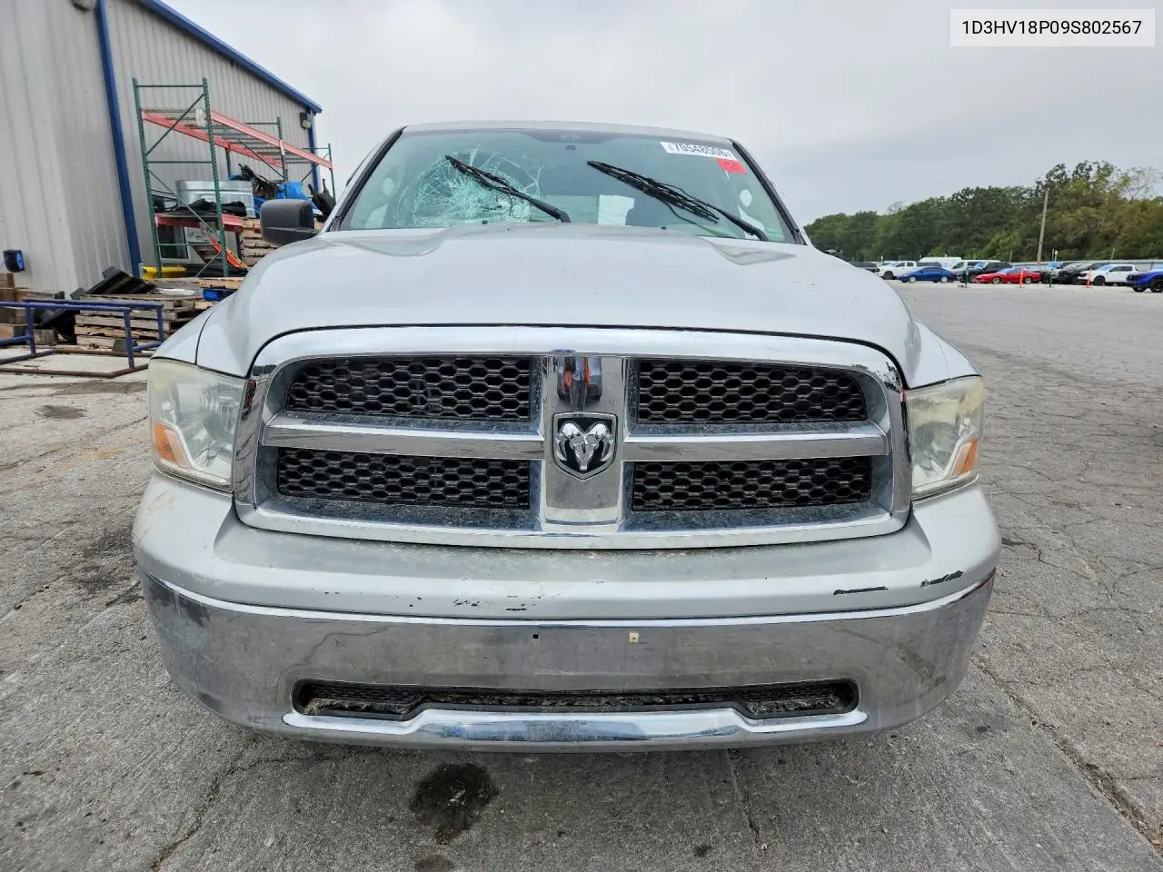 2009 DODGE RAM VIN 1D3HV18P09S802567 — фото 5