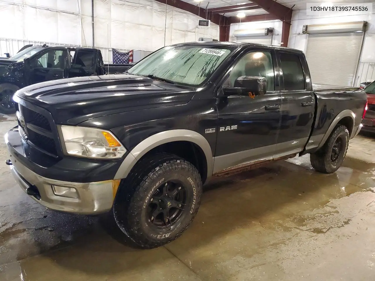 DODGE RAM 2009, VIN 1D3HV18T39S745536