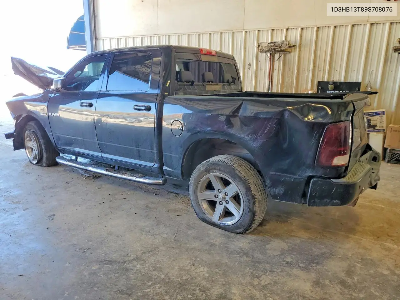 DODGE RAM 2009, VIN 1D3HB13T89S708076
