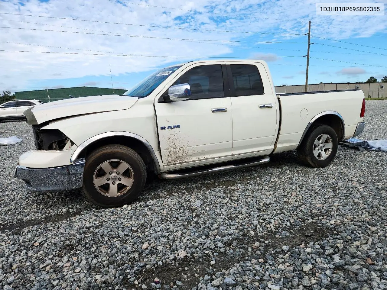DODGE RAM 2009, VIN 1D3HB18P69S802355