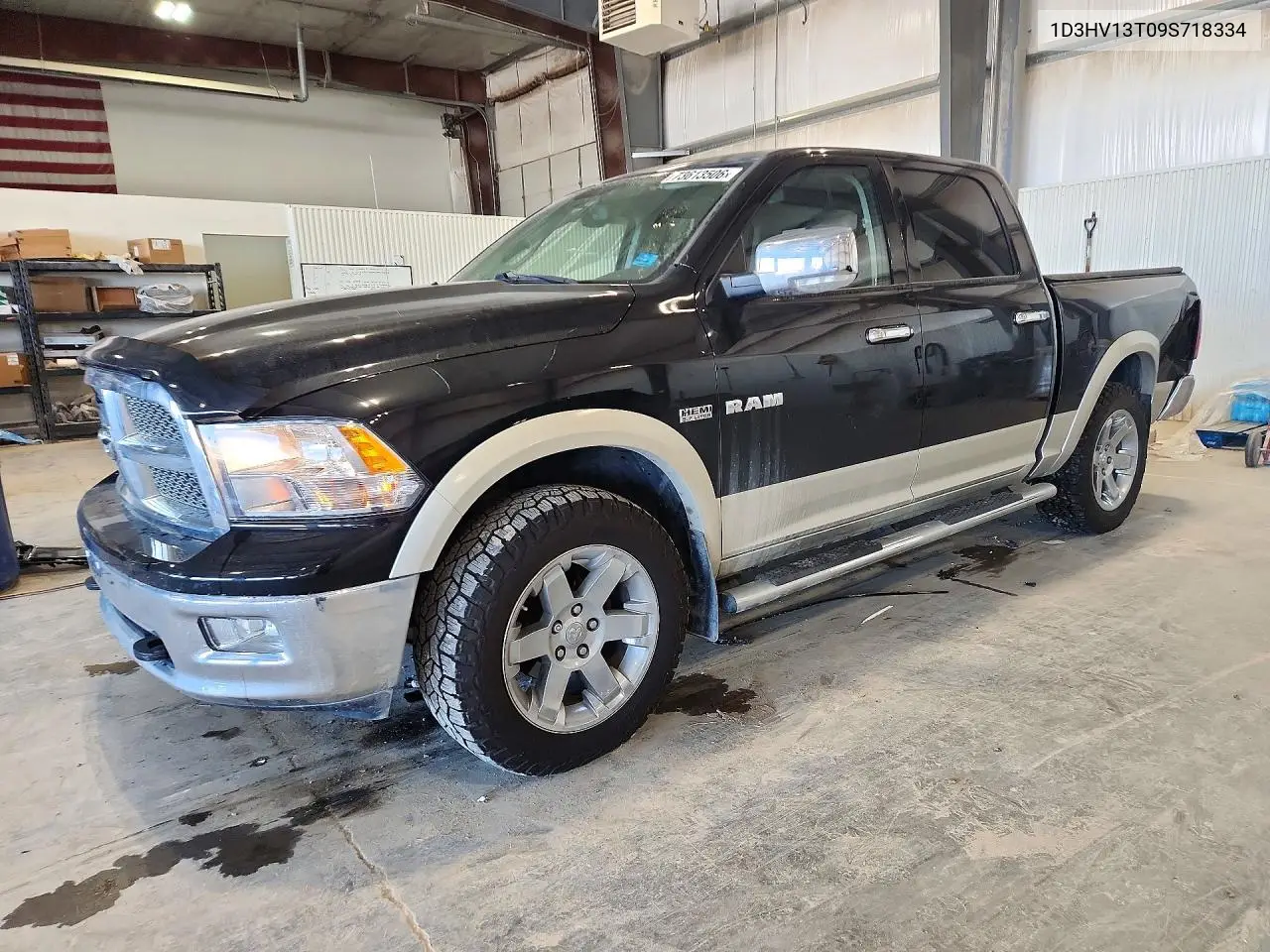 DODGE RAM 2009, VIN 1D3HV13T09S718334