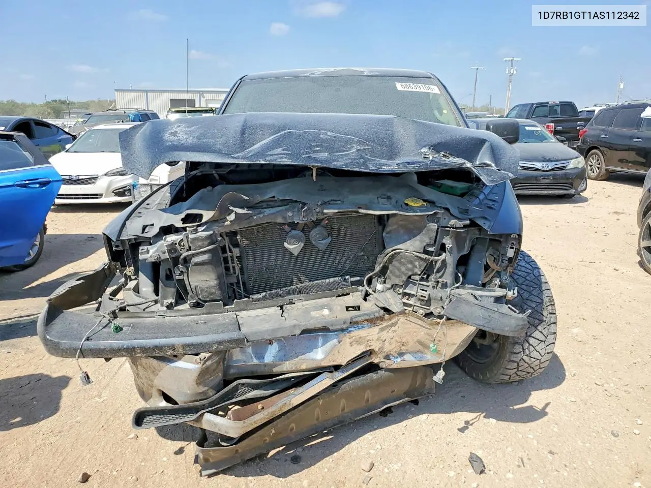 2010 DODGE RAM VIN 1D7RB1GT1AS112342 — фото 5