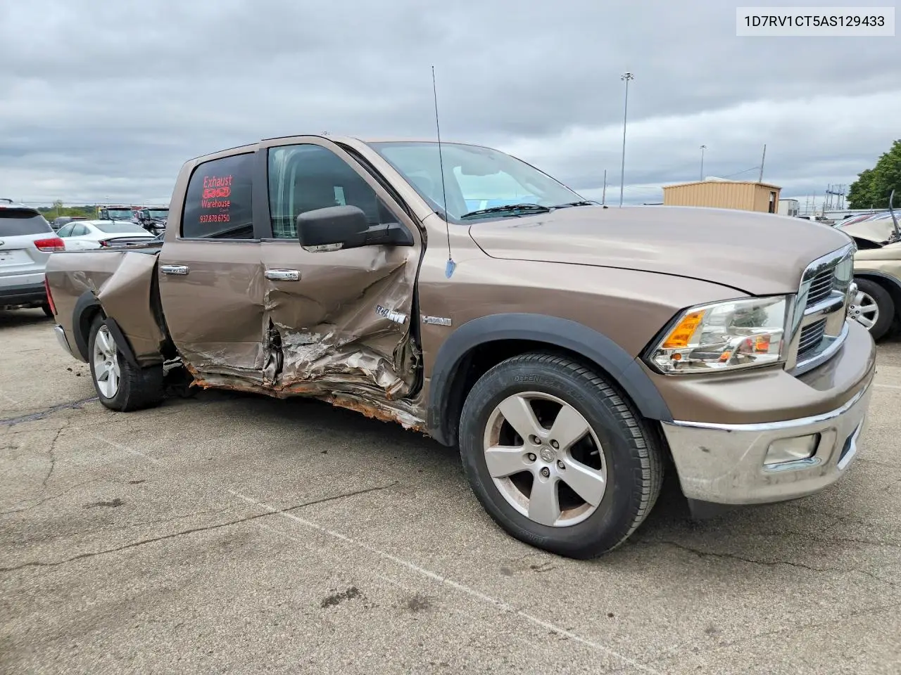 2010 DODGE RAM VIN 1D7RV1CT5AS129433 — фото 4