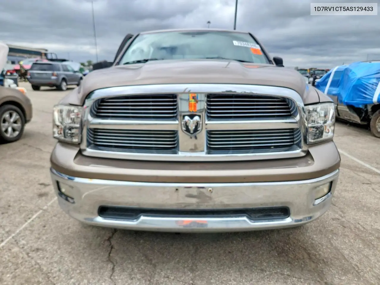 2010 DODGE RAM VIN 1D7RV1CT5AS129433 — фото 5