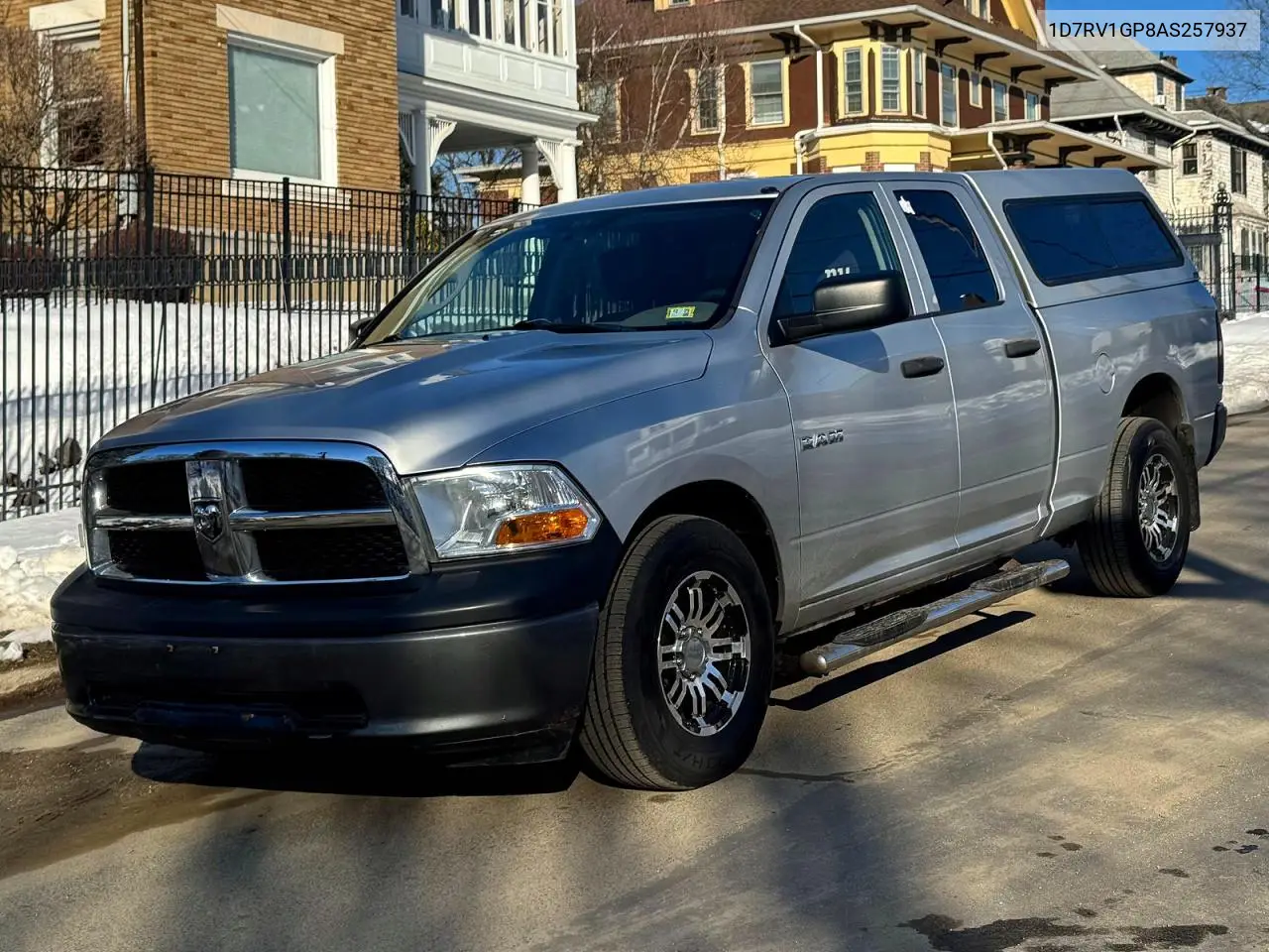 2010 DODGE RAM VIN 1D7RV1GP8AS257937 — фото 2