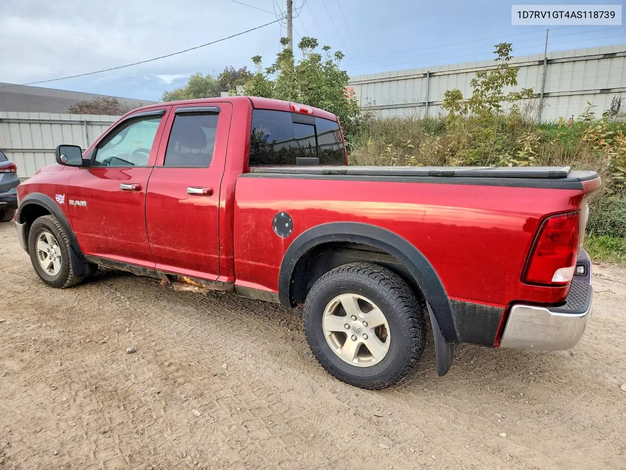 2010 DODGE RAM VIN 1D7RV1GT4AS118739 — фото 2