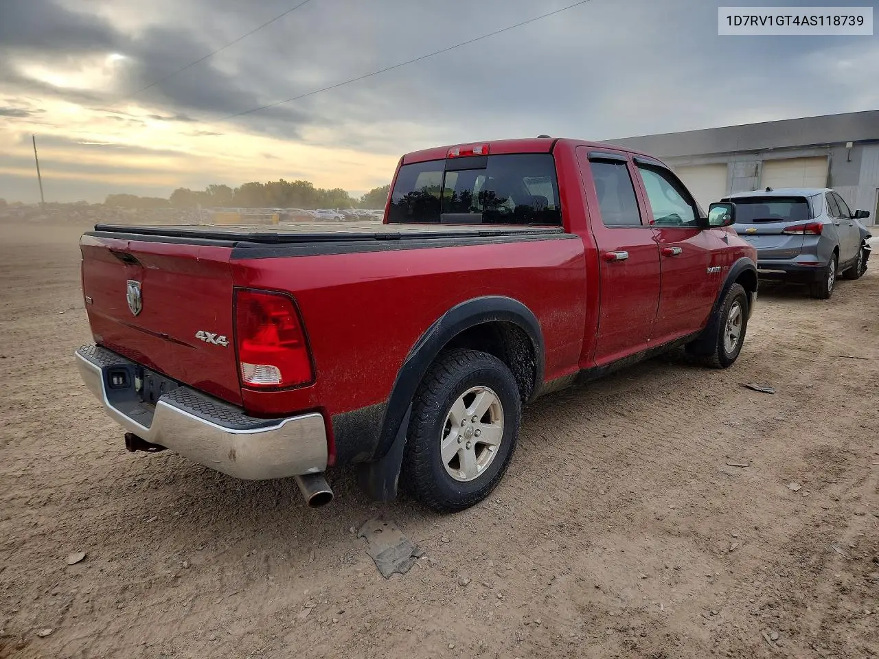2010 DODGE RAM VIN 1D7RV1GT4AS118739 — фото 3