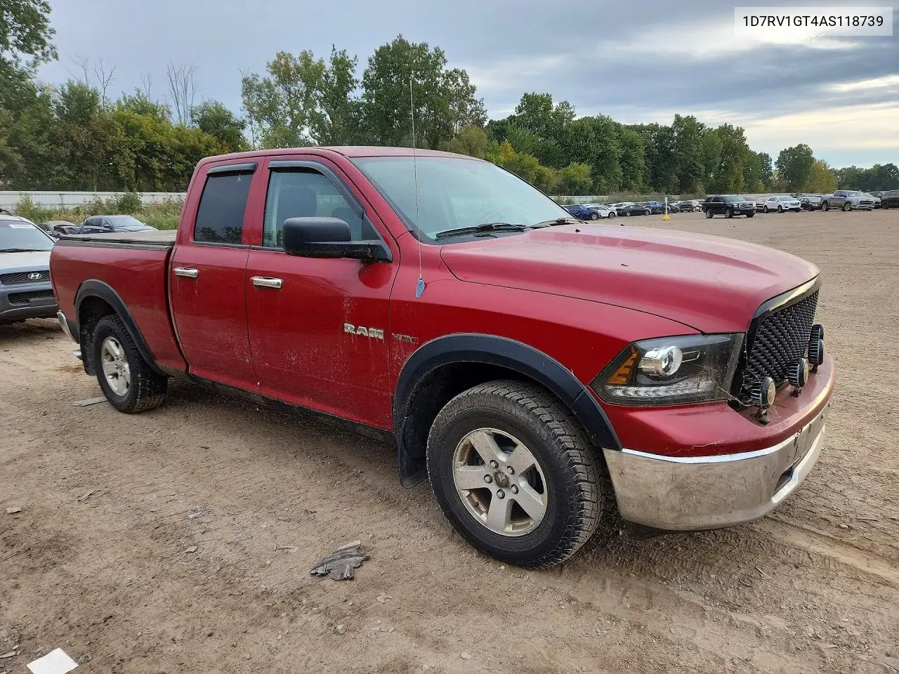 2010 DODGE RAM VIN 1D7RV1GT4AS118739 — фото 4