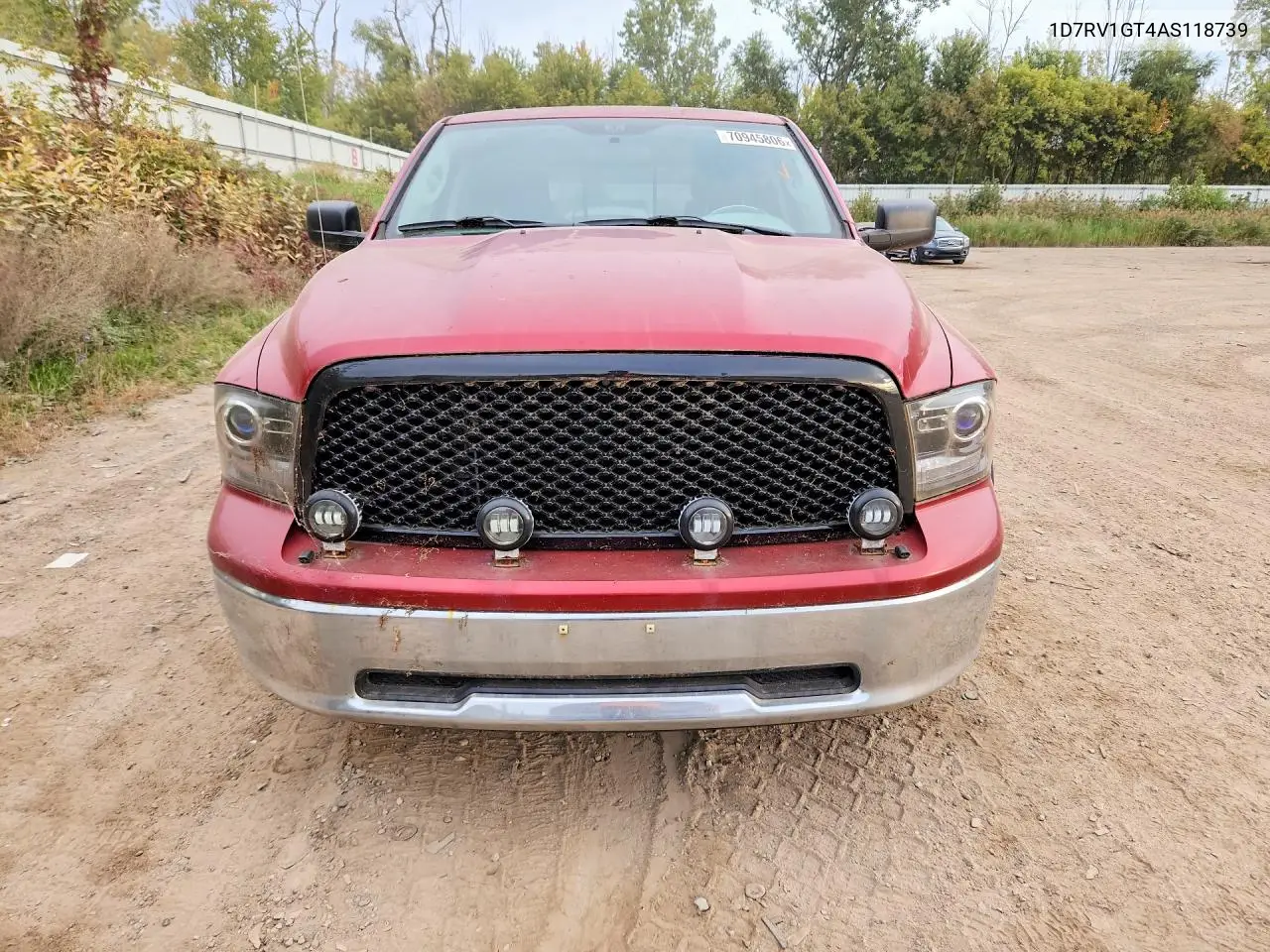 2010 DODGE RAM VIN 1D7RV1GT4AS118739 — фото 5