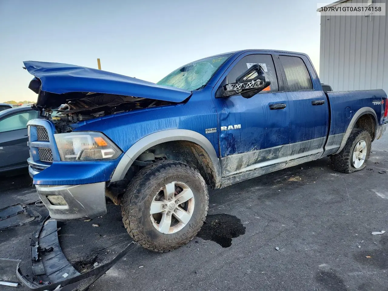 DODGE RAM 2010, VIN 1D7RV1GT0AS174158