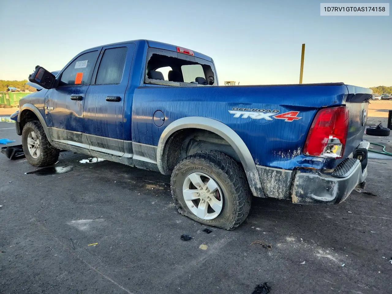 2010 DODGE RAM VIN 1D7RV1GT0AS174158 — фото 2
