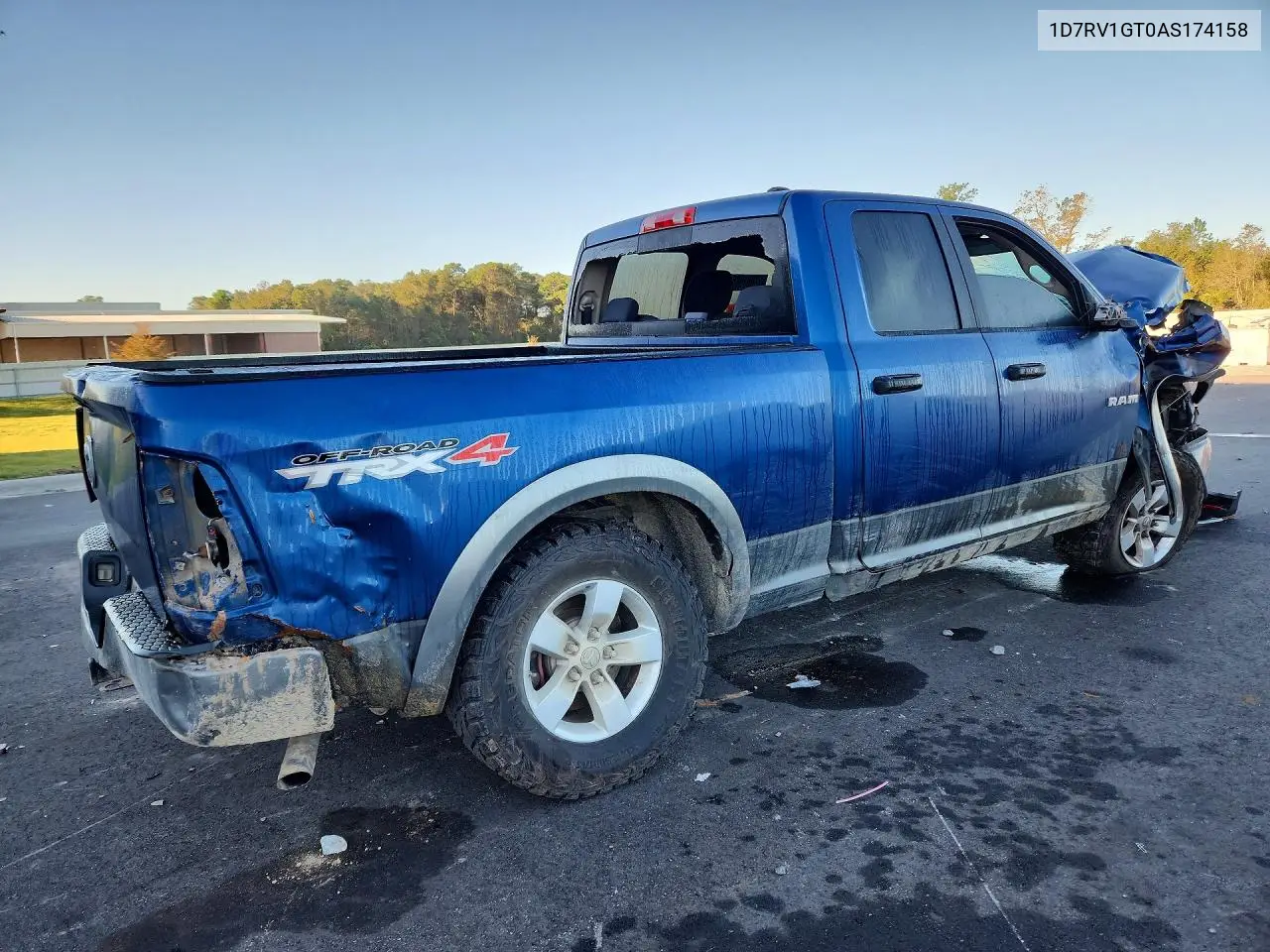 2010 DODGE RAM VIN 1D7RV1GT0AS174158 — фото 3