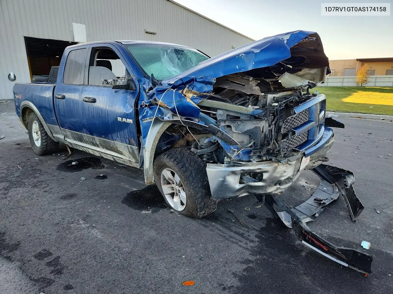 2010 DODGE RAM VIN 1D7RV1GT0AS174158 — фото 4