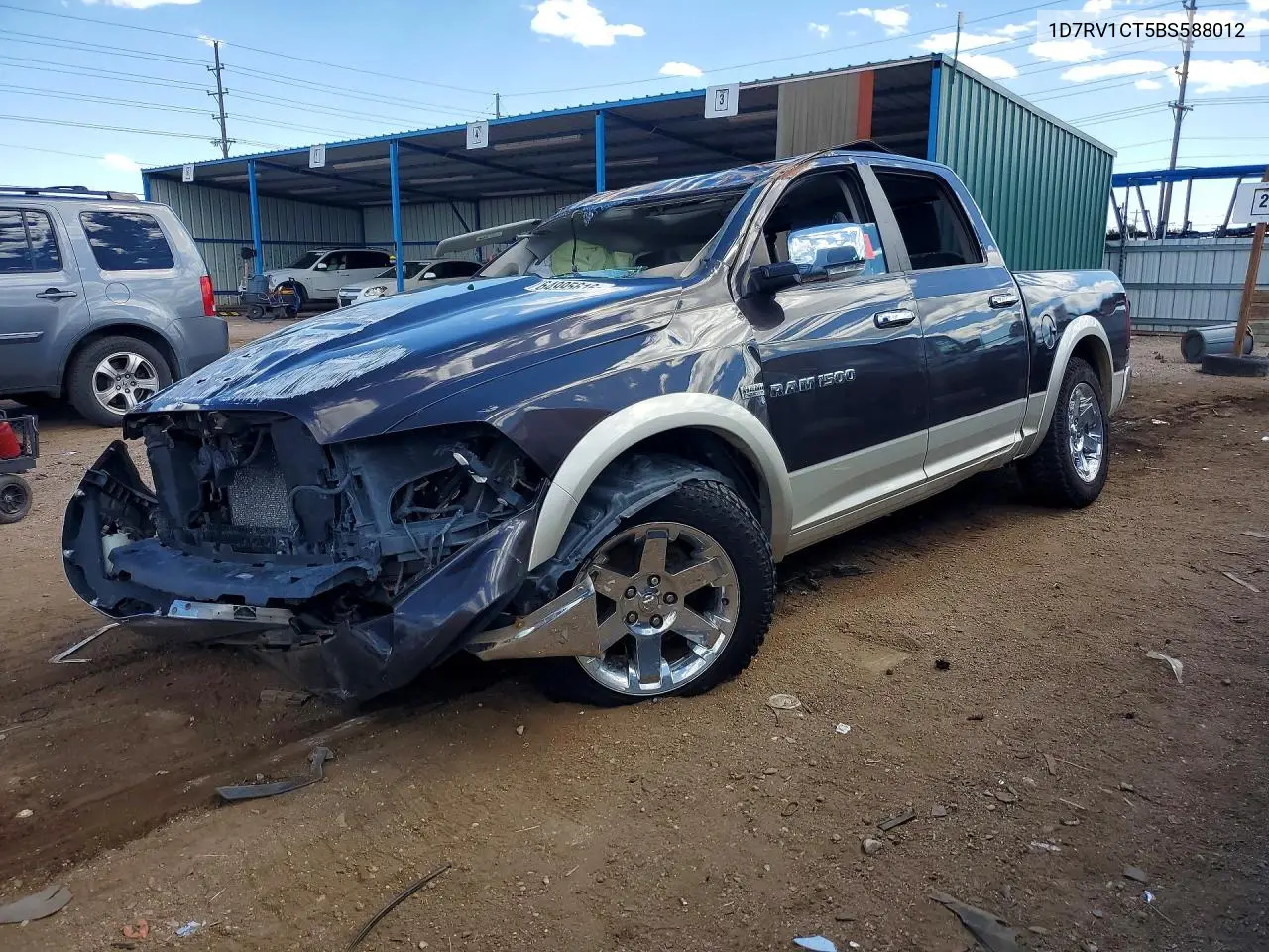 DODGE RAM 2011, VIN 1D7RV1CT5BS588012