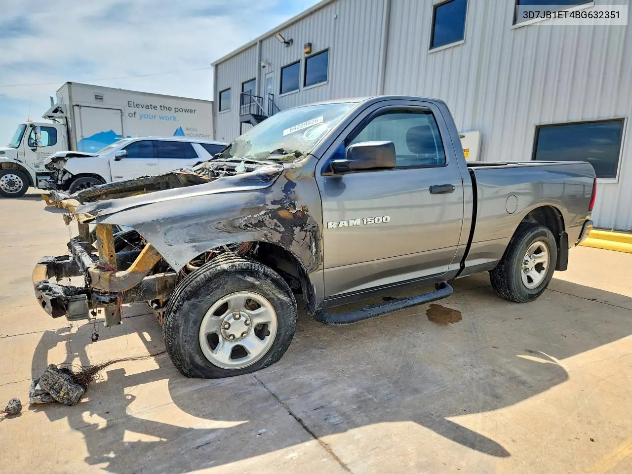 DODGE RAM 2011, VIN 3D7JB1ET4BG632351