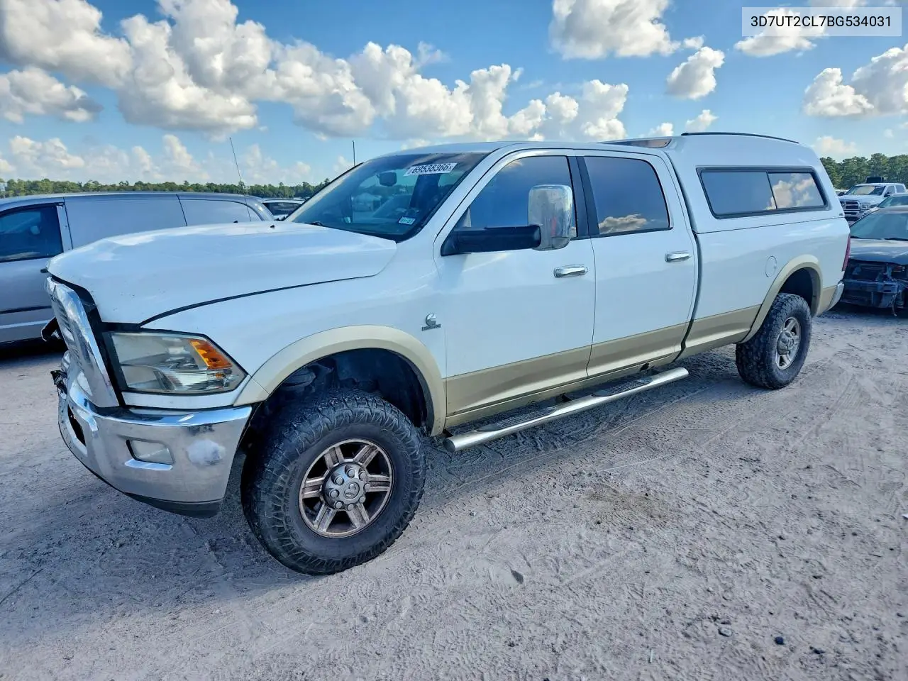 DODGE RAM 2011, VIN 3D7UT2CL7BG534031