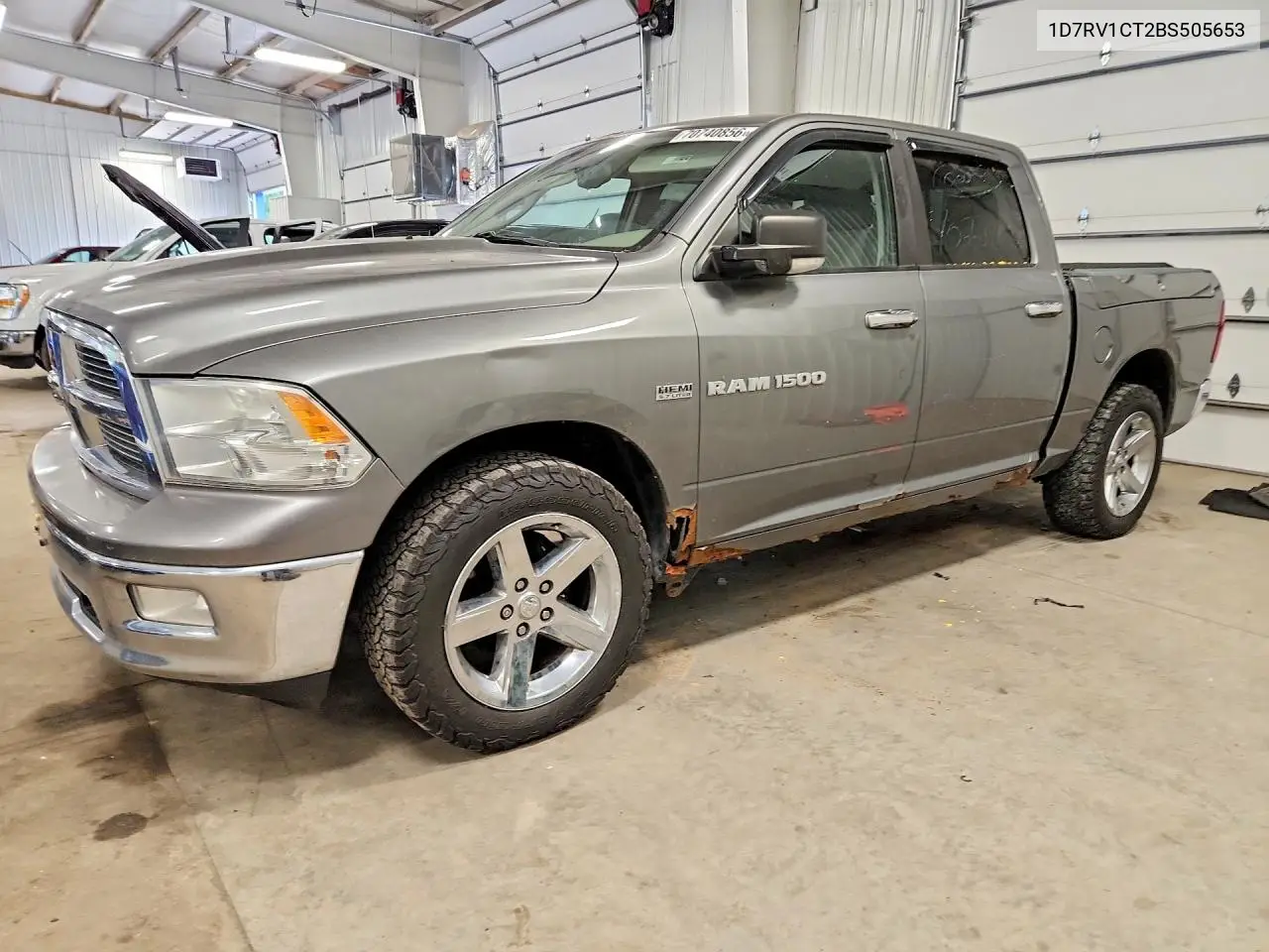 DODGE RAM 2011, VIN 1D7RV1CT2BS505653