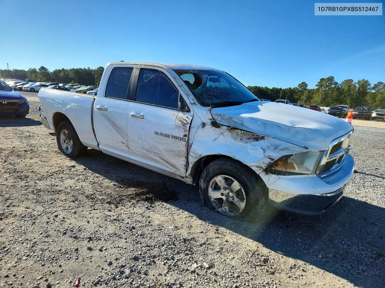 2011 DODGE RAM VIN 1D7RB1GPXBS512467 — фото 4