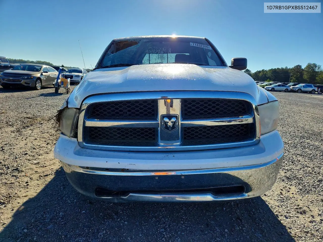 2011 DODGE RAM VIN 1D7RB1GPXBS512467 — фото 5