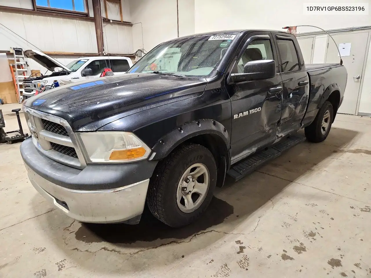 DODGE RAM 2011, VIN 1D7RV1GP6BS523196
