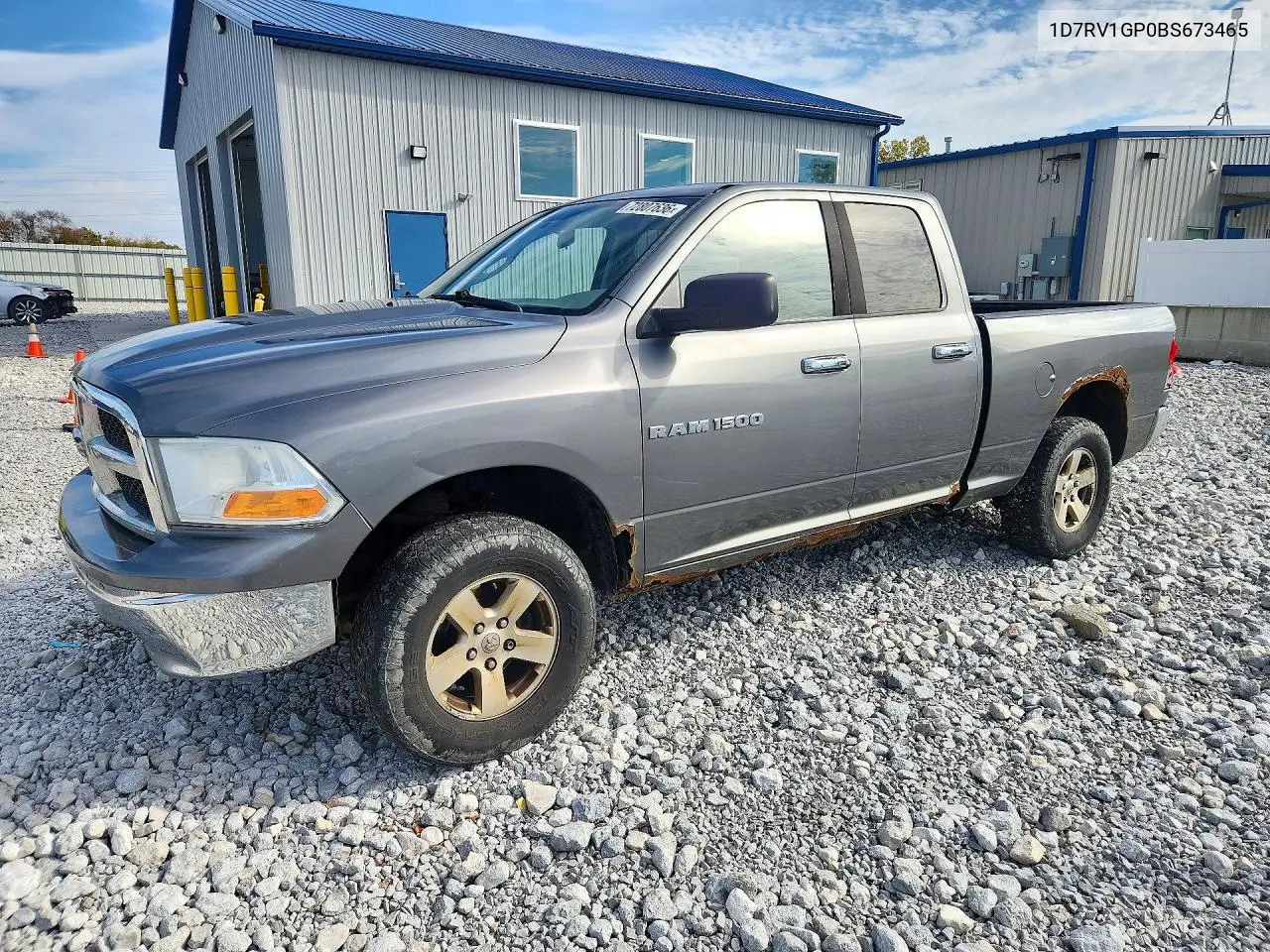 DODGE RAM 2011, VIN 1D7RV1GP0BS673465