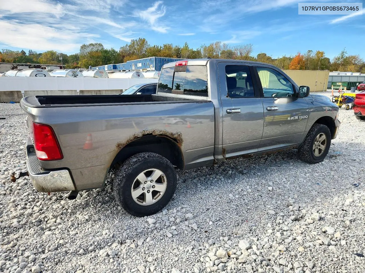2011 DODGE RAM VIN 1D7RV1GP0BS673465 — фото 3