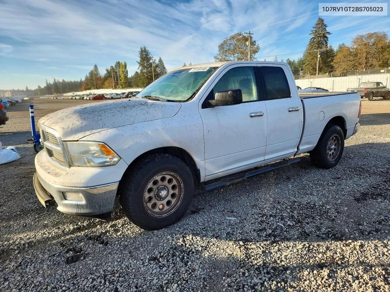 DODGE RAM 2011, VIN 1D7RV1GT2BS705023