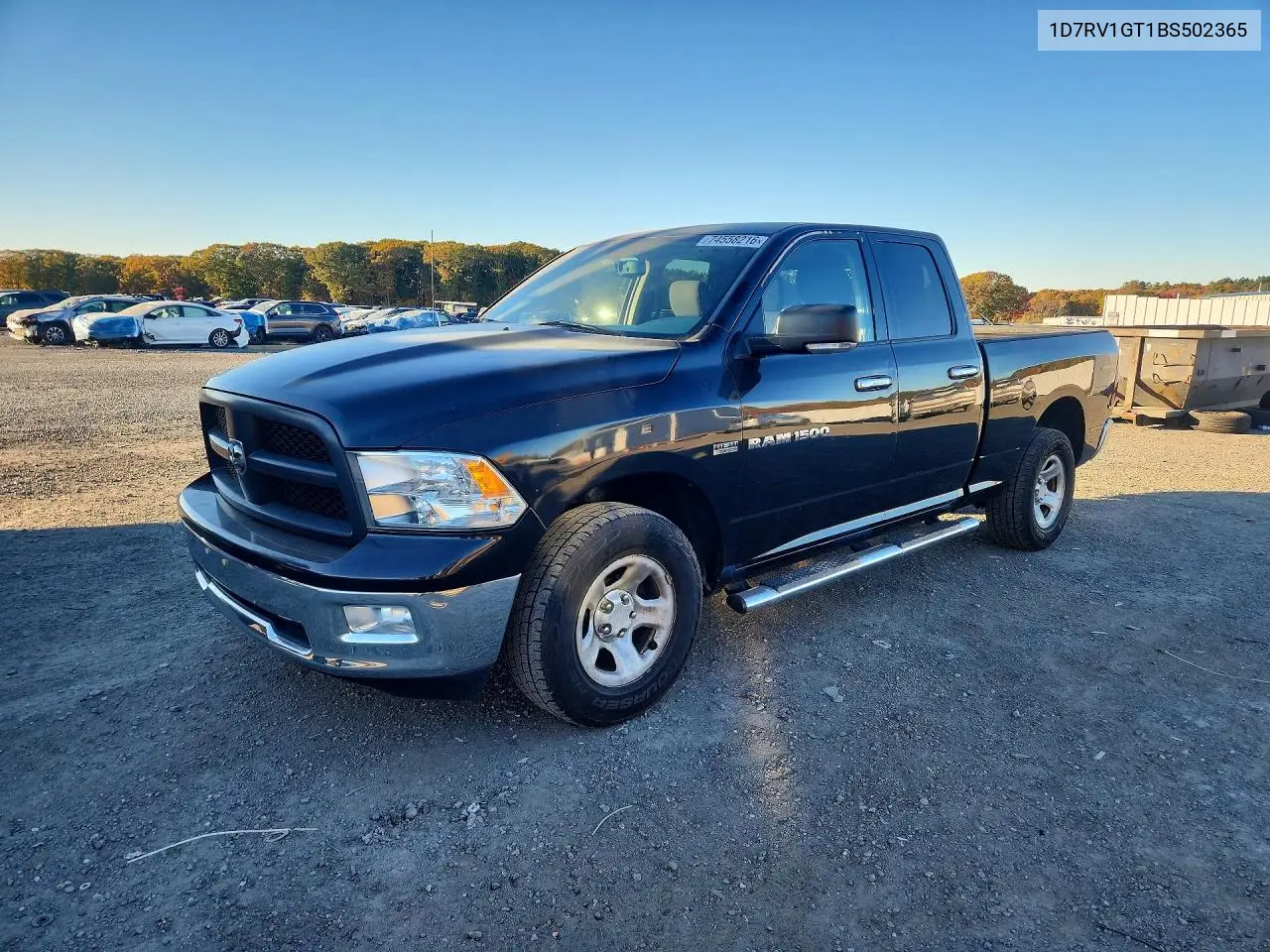 DODGE RAM 2011, VIN 1D7RV1GT1BS502365