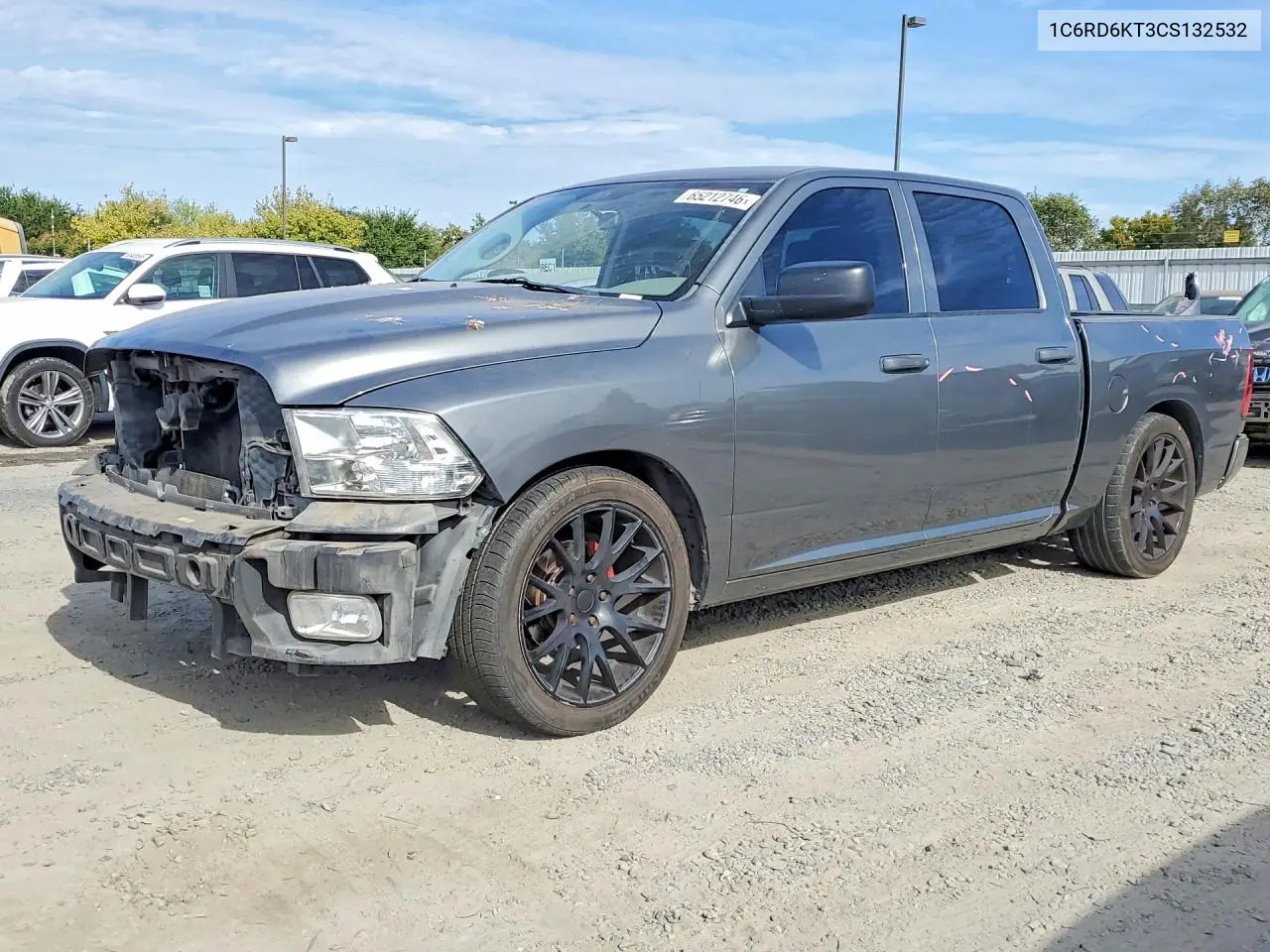 DODGE RAM 2012, VIN 1C6RD6KT3CS132532