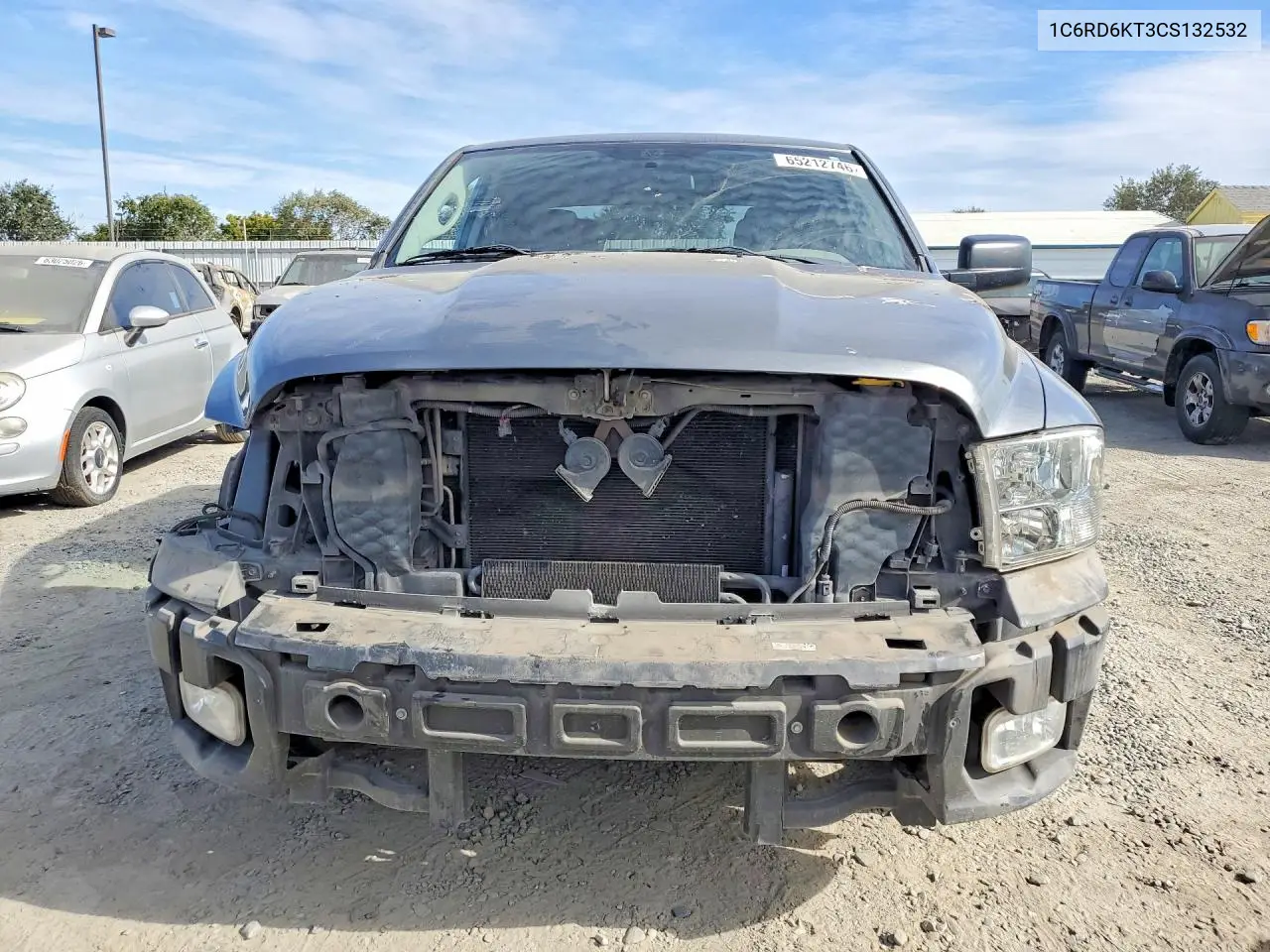 2012 DODGE RAM VIN 1C6RD6KT3CS132532 — фото 5
