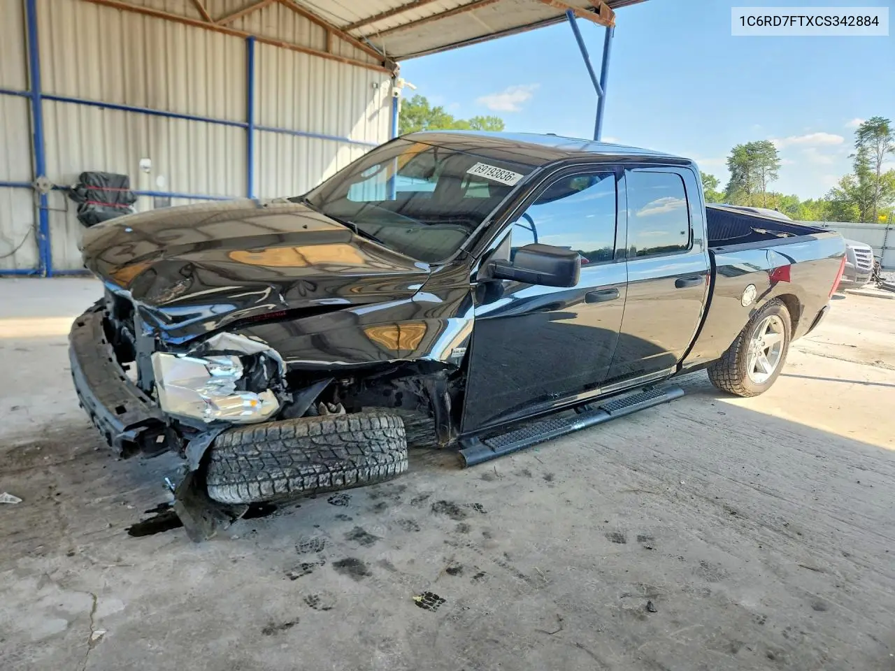 DODGE RAM 2012, VIN 1C6RD7FTXCS342884