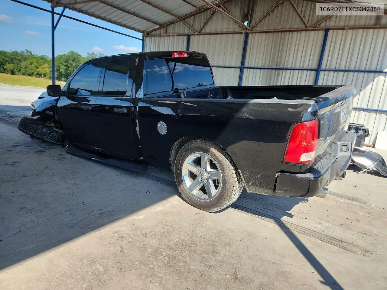 2012 DODGE RAM VIN 1C6RD7FTXCS342884 — фото 2