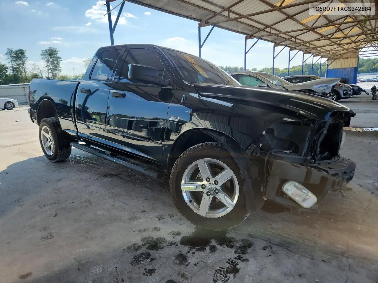 2012 DODGE RAM VIN 1C6RD7FTXCS342884 — фото 4