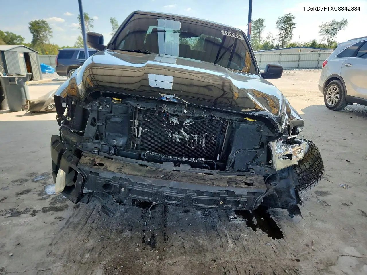 2012 DODGE RAM VIN 1C6RD7FTXCS342884 — фото 5