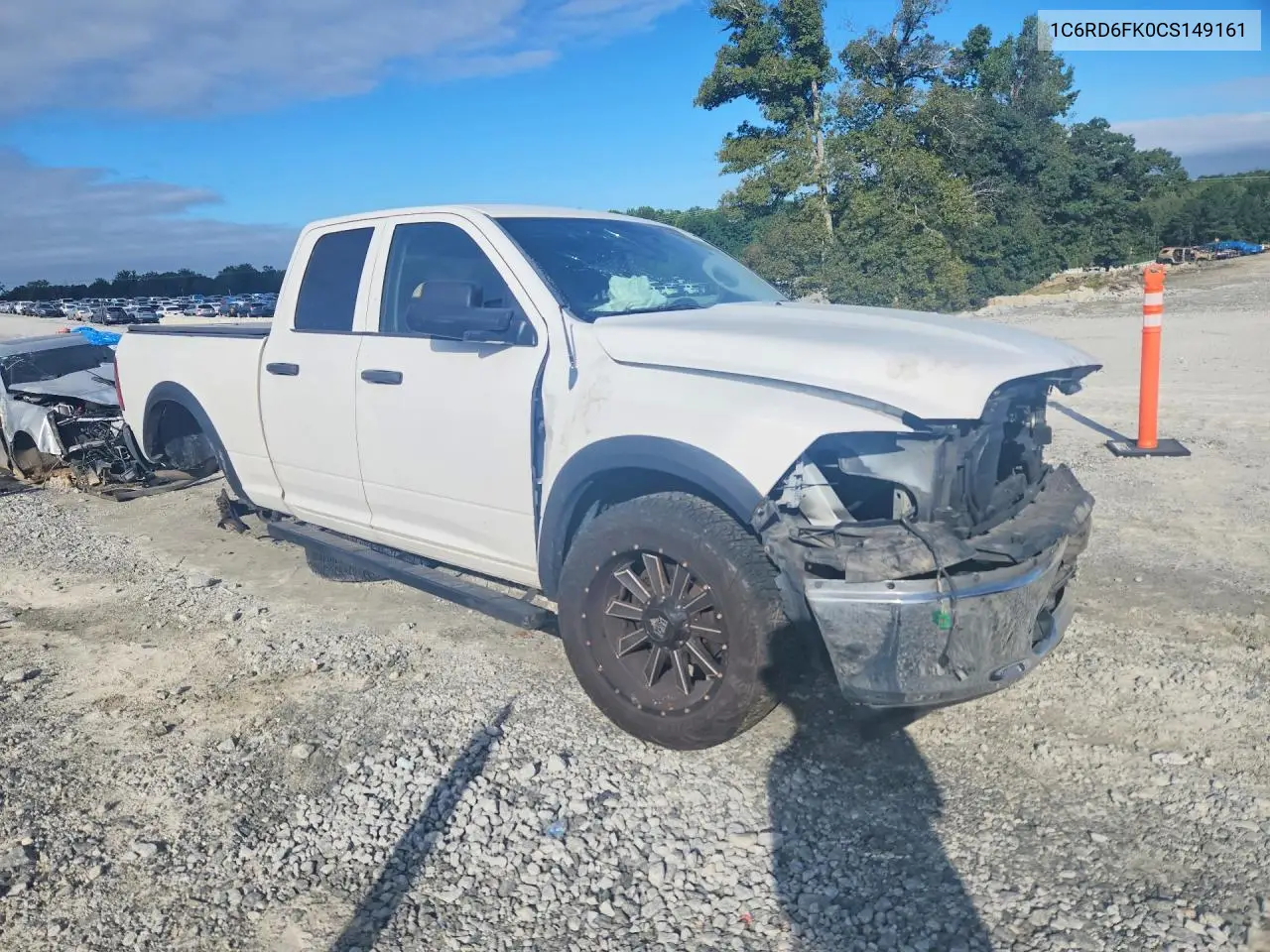 2012 DODGE RAM VIN 1C6RD6FK0CS149161 — фото 4