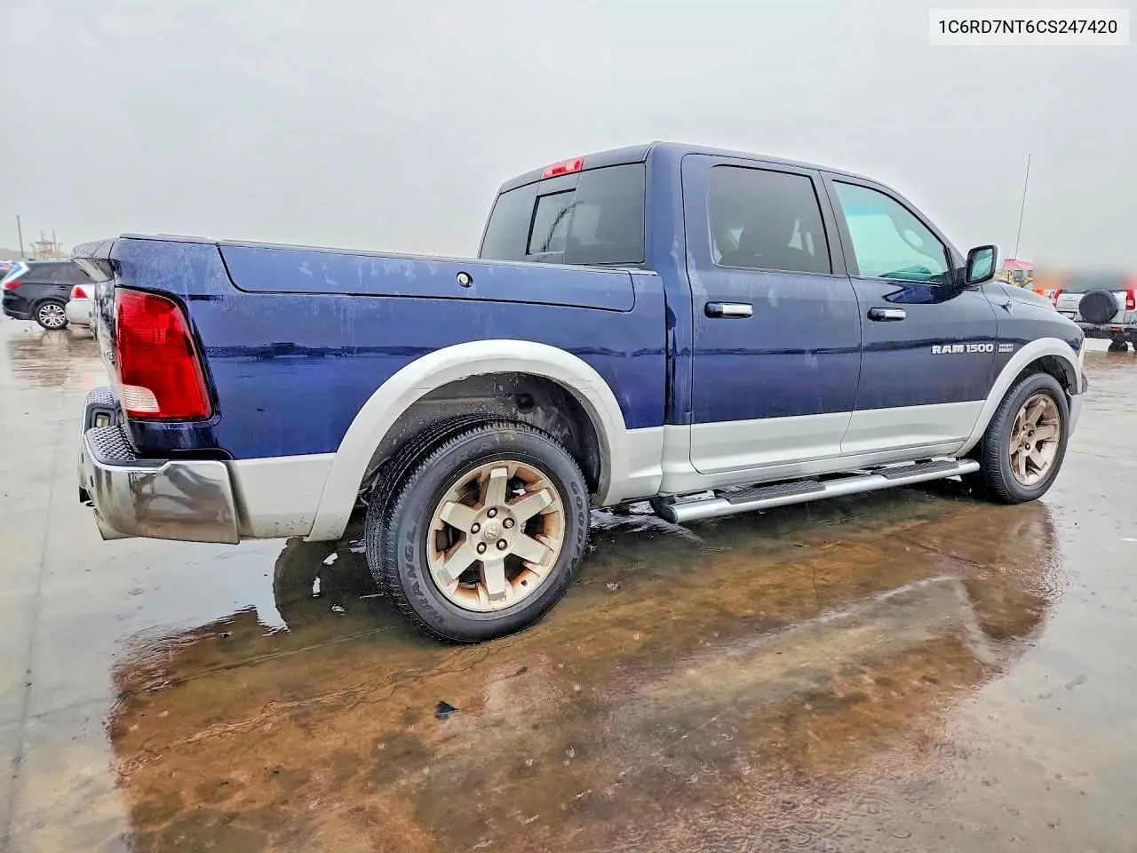 2012 DODGE RAM VIN 1C6RD7NT6CS247420 — фото 3