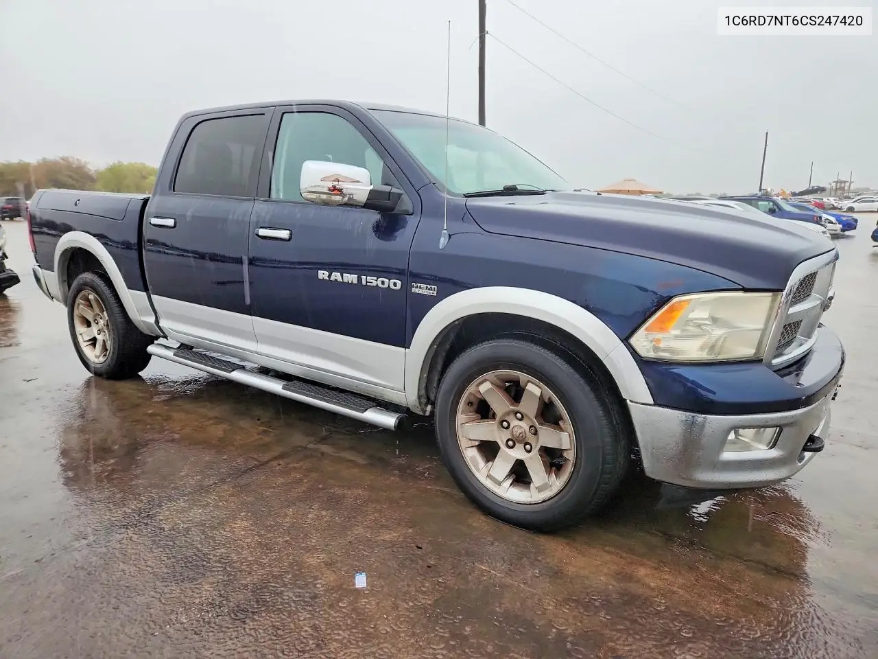 2012 DODGE RAM VIN 1C6RD7NT6CS247420 — фото 4