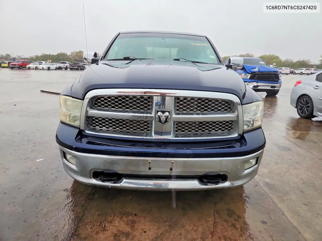 2012 DODGE RAM VIN 1C6RD7NT6CS247420 — фото 5