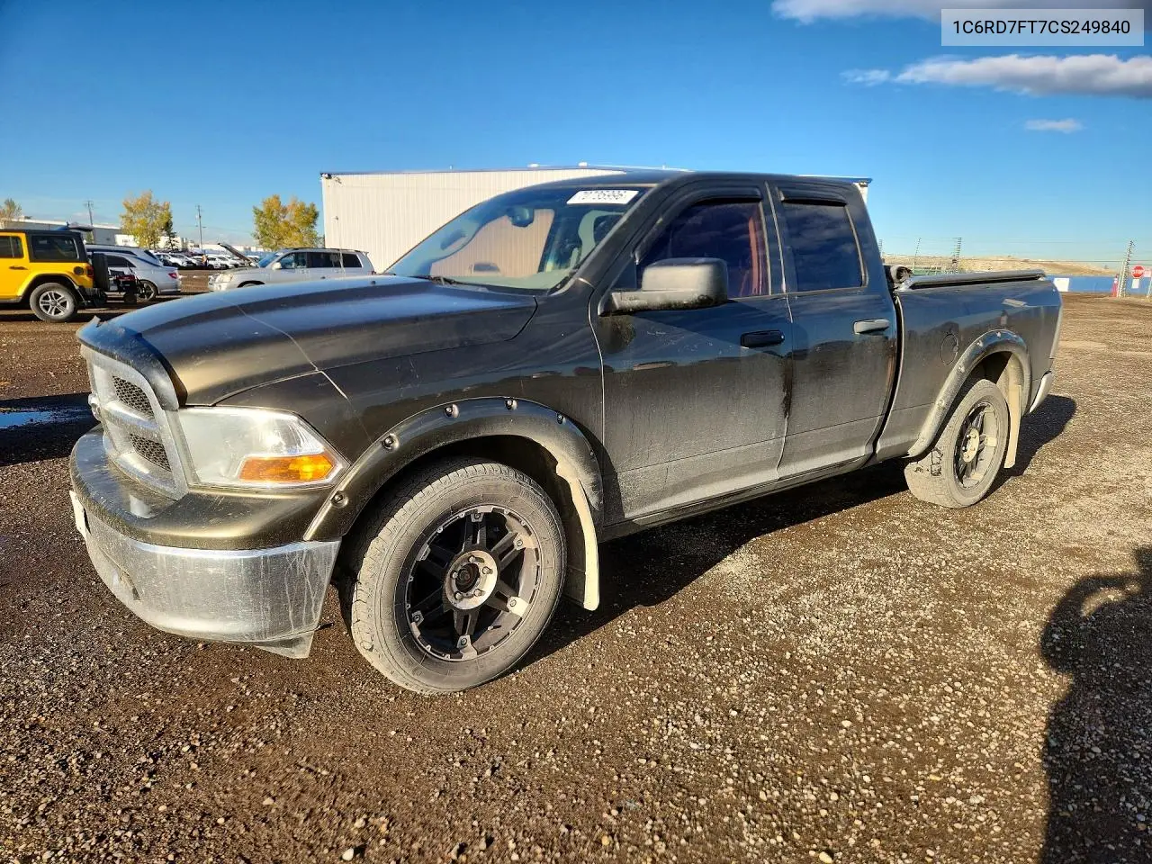 DODGE RAM 2012, VIN 1C6RD7FT7CS249840