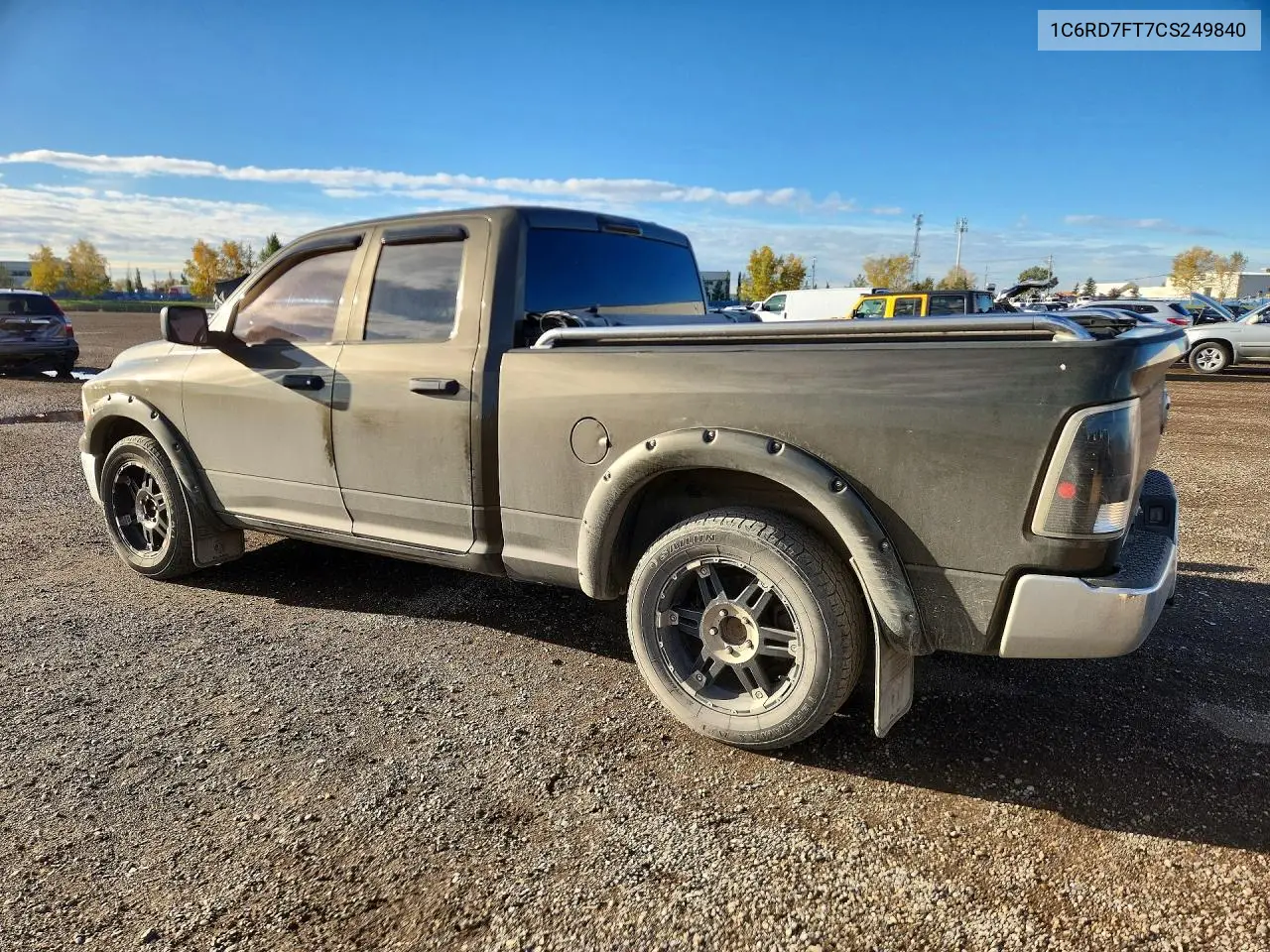 2012 DODGE RAM VIN 1C6RD7FT7CS249840 — фото 2